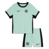 Chelsea 3rd trikot Kinder 2023-24 Kurzarm (+ Kurze Hosen)